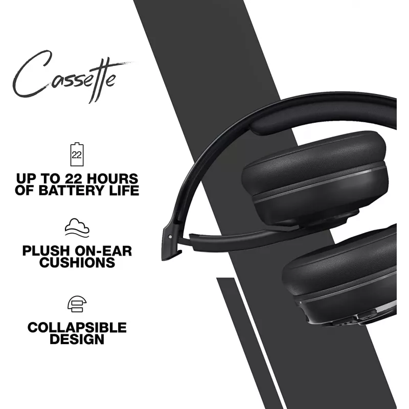 Cuffie Skullcandy wireless con archetto nero