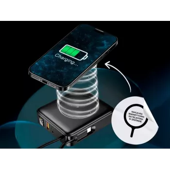 Caricabatterie portatile Tracer Scout 10000 mAh MAG+PD+QC