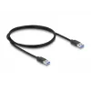 DeLOCK 64285 hub USB 2.0 Type-A 5000 Mbit/s nero