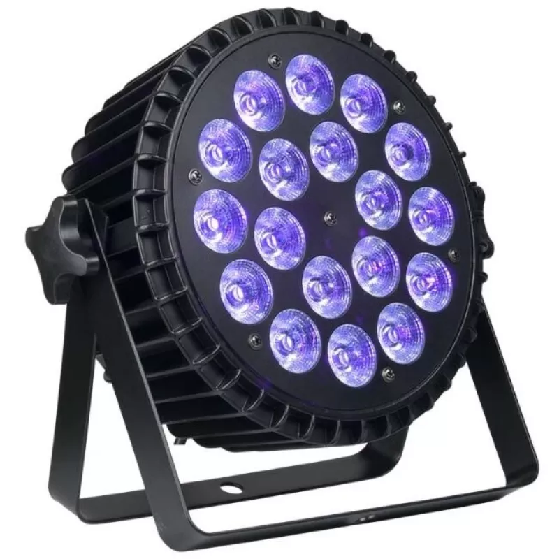 LIGHT4ME ALU QUAD PAR 18x6W RGBW - faretto da palco