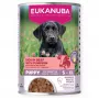 Eukanuba Puppy cibo umido per cani con manzo e zucca, lattina da 400 g