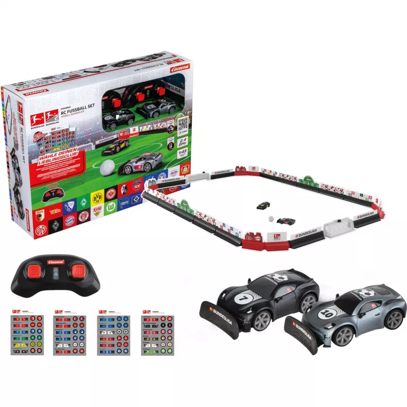 Carrera Bundesliga - set calcio RC 2,4 GHz (370430041)