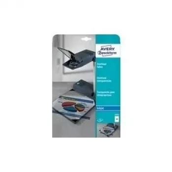 Avery - Pellicola trasparente - A4 (210 x 297 mm) 50 pezzi (2502)