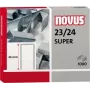 Punti metallici NOVUS 23/24, strisce da 1.000 punti per cucitrici compatibili