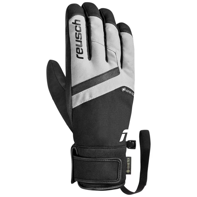 REUSCH BOOSTER GORE-TEX GUANTI TAGLIA 8,5 NERO E BIANCO