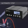 Caricabatterie QOLTEC 52491 microprocessore 12V/12,6V/24V con LCD