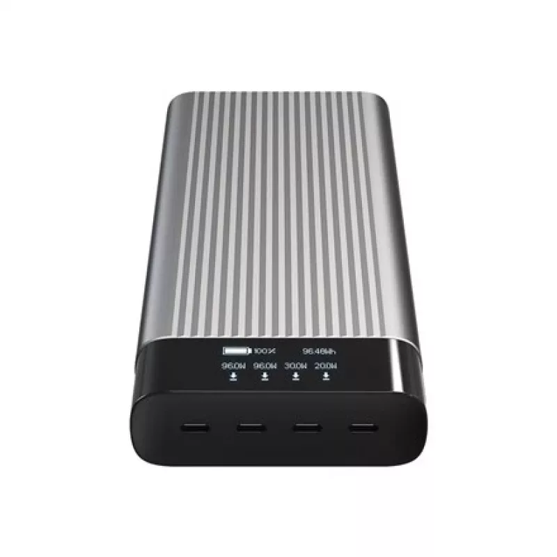 HYPER HJ245B Powerbank 27000 mAh argento