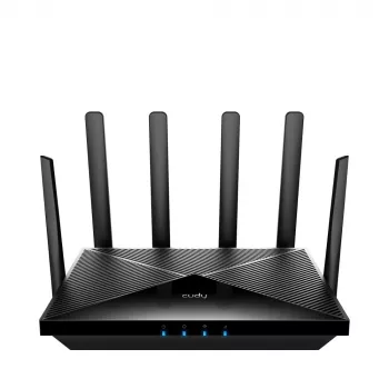 Cudy Nuovo router WiFi 4G LTE Cat 6, chipset Qualcomm, router modem LTE, router cellulare Dual-SIM 4G, WLAN dual band AC1200, 4 porte Gigabit, OpenVPN, W