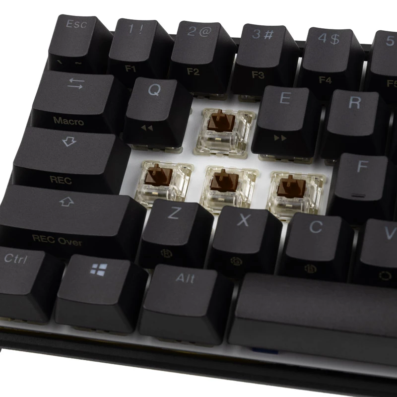 Ducky Mecha Pro SF Tastiera Gaming USB US English Nero