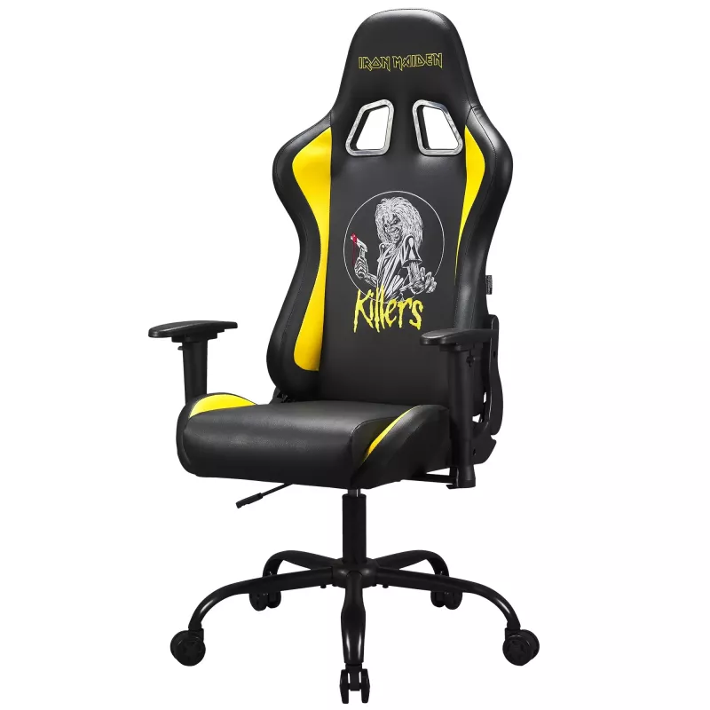 Sedia gaming SUBSONIC Subsonic Pro Iron Maiden Killers — design ergonomico, regolabile in altezza