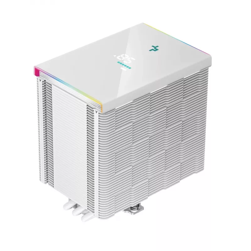 Dissipatore ad aria per processore DeepCool AK500 Digital WH 12 cm bianco 1 pezzo