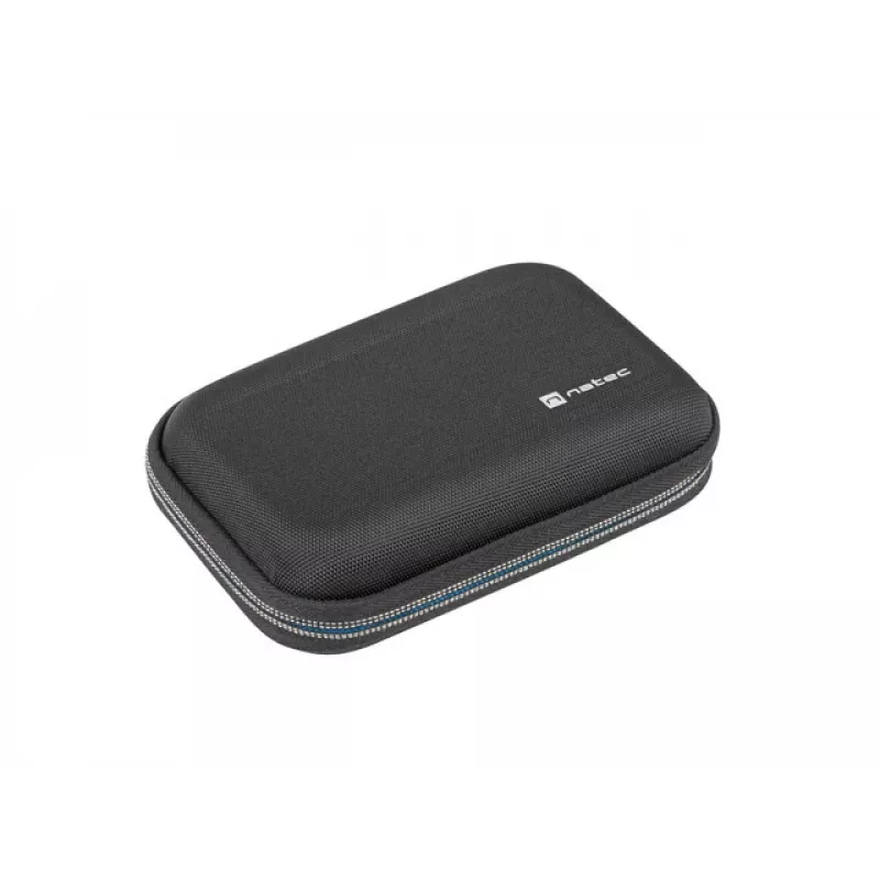 NATEC Krill 2 Custodia da viaggio organizer per HDD/SSD/accessori/cavi nero