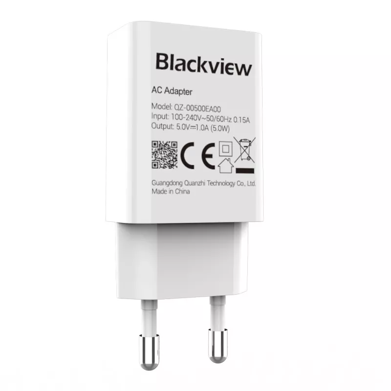 Caricabatterie 5W Blackview ASBVWLTCHAR5W01 alimentatore USB compatto e leggero 5 W