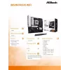 Scheda madre ASRock B850M Pro RS WiFi — AMD B850, socket AM5, microATX, DDR5, 4 DIMM, 256GB, Wi-Fi 6E, LAN 2.5Gb, 3x M.2