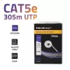 Cavo patch Qoltec UTP CAT5E, 305m