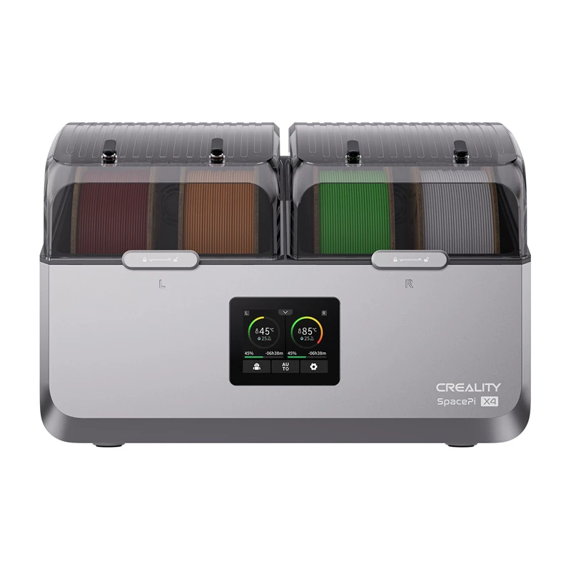 Essiccatore per filamento Creality 4005010100 per stampanti 3D — compatibile con SpacePi X4, nero/grigio, 1 pz.