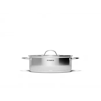 Pentola Pensofal 1609 New Era 24 cm con coperchio in vetro