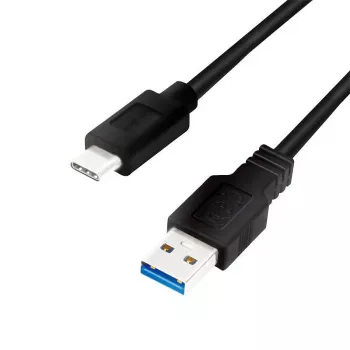 Logilink - cavo USB - USB Type-A (M) a 24 pin USB-C (M) reversibile - USB 3.2 Gen 1 - 3 A - 3 m - nero (CU0171)