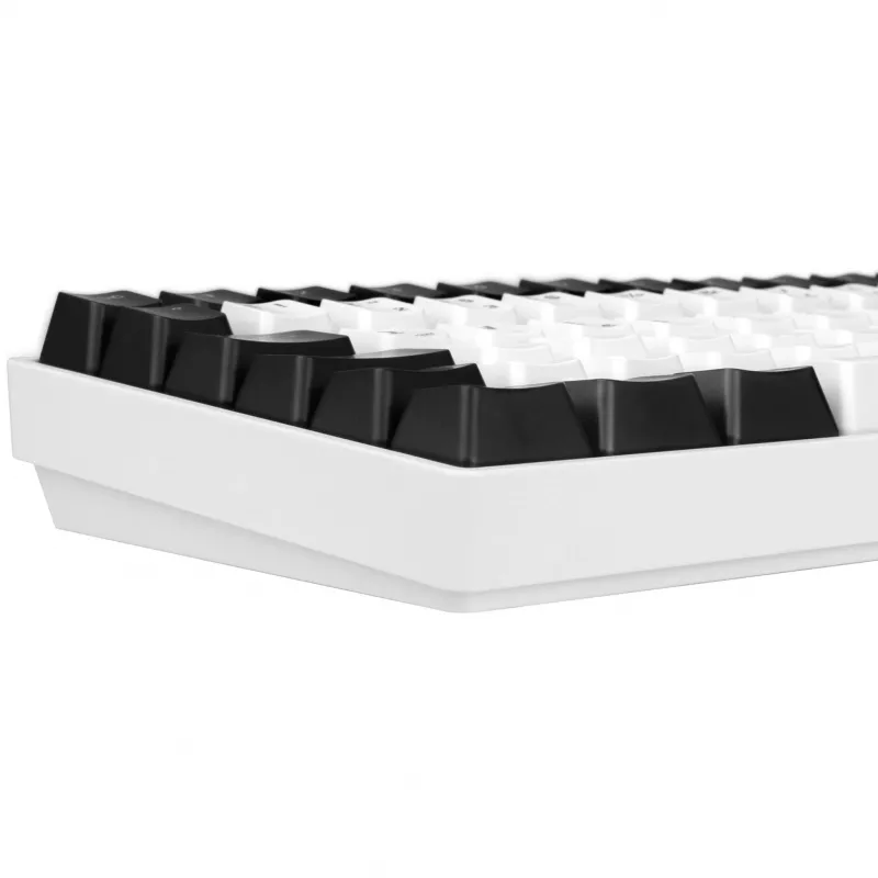 SKILLER SGK50 S3, tastiera da gaming bianca, layout DE, Gateron Brown