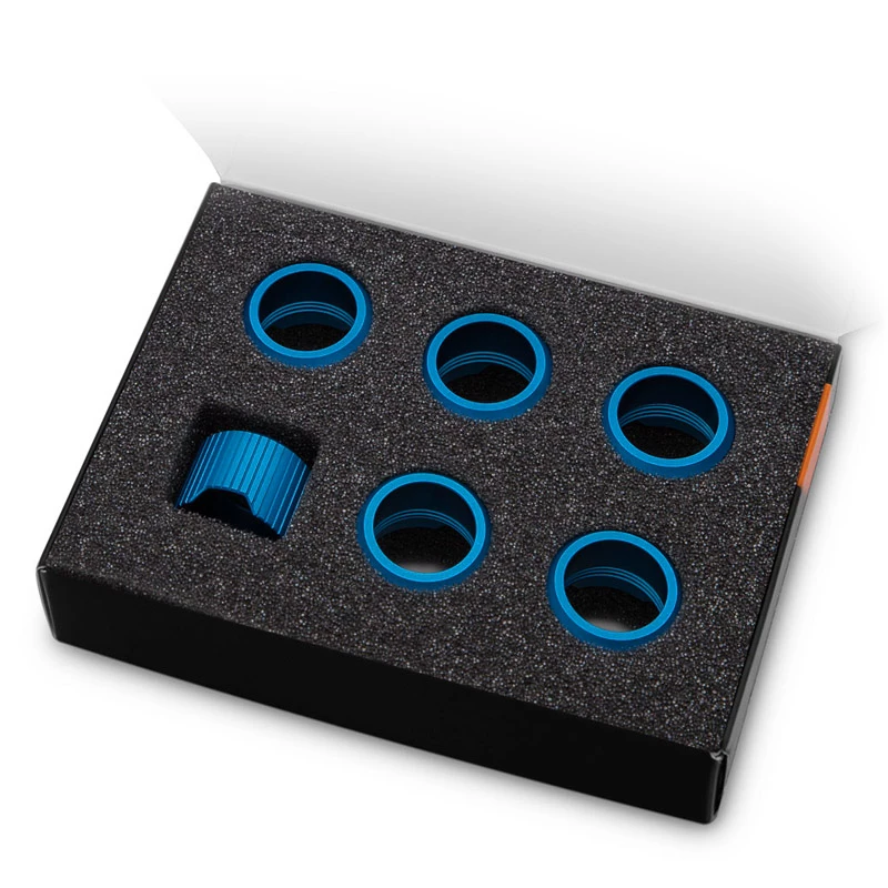 Anello di compressione EK Water Blocks EK-Quantum Torque confezione da 6 STC 16 blu