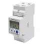 Qoltec 50882 contatore elettronico monofase del consumo energetico per guida DIN | Wi-Fi | TUYA | 230V | LCD