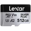 Memoria flash Lexar 512 GB UHS-I microSDXC SILVER PLUS