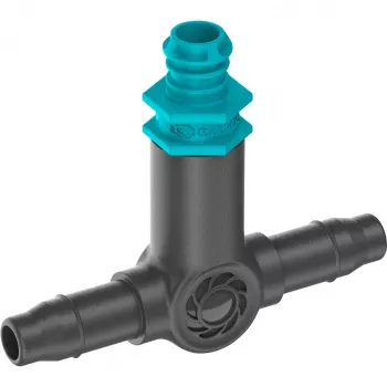 Gocciolatore per irrigazione Gardena 13317-20 2 l/h nero montaggio in linea