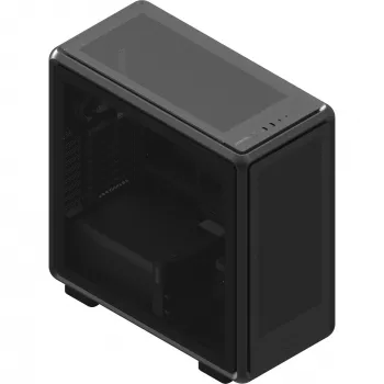 Case PC Midi Tower Cooler Master MasterFrame 600 Mesh — nero, supporta ATX/EATX, 2x200 mm ventole anteriori, supporto ventole anteriori/laterali, 2x alloggiamenti 3,5 pollici + 3x 2,5 pollici