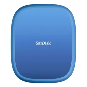 SanDisk Creator Phone disco rigido esterno compatibile MagSafe, SSD, 1 TB, blu, SDSSDE62C-1T00-G25