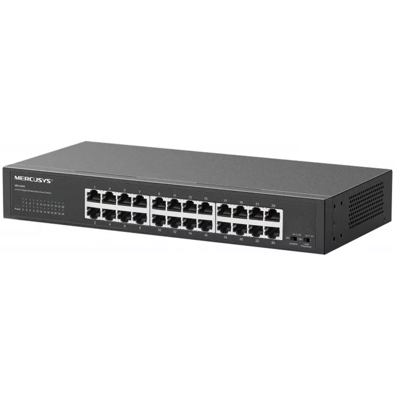 Switch Gigabit 24 porte desktop/rackmount TP-LINK MS124GS - 24 x 1 Gbps RJ45