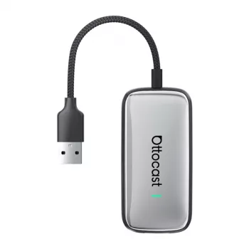 Adattatore wireless Ottocast Play2Video CA515-T per CarPlay e Android Auto