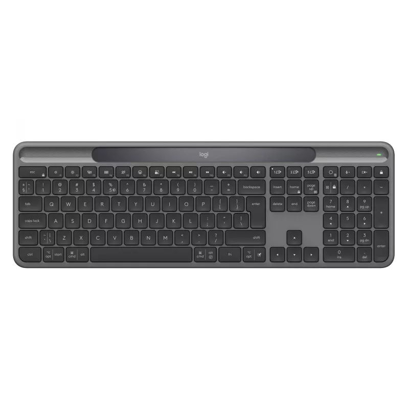 Logitech Signature Slim Solar+ K980 Tastiera wireless, US International, grafite
