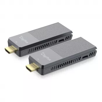 Set extender HDMI wireless DIGITUS DS-55359 — 4K/60Hz, 150 m, trasmettitore e ricevitore AV
