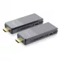 Set extender HDMI wireless DIGITUS DS-55359 — 4K/60Hz, 150 m, trasmettitore e ricevitore AV