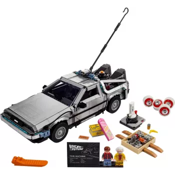 LEGO Icons 10300 Ritorno al futuro macchina del tempo DeLorean DMC-12