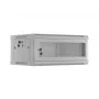 Armadio rack LANBERG WF01-6404-23S 19 pollici 4U grigio con porte perforate
