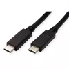 Cavo ROLINE USB3.2Gen2 PD 20V5A Type-C-C ST/ST 0,5 m - cavo - digitale/dati - 0,5 m (11.99.9057)