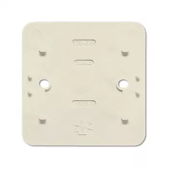 Jung 328 Piastra base per dispositivi singoli ritardante di fiamma