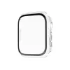 Custodia protettiva FIXED Fixed Pure per Apple Watch 46mm trasparente con vetro temperato