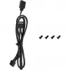 DeepCool FL12R R-FL12R-BKAPN1-G Reverse 120 mm ventola per case, 500-2150 giri/min, 33,9 dB, nera