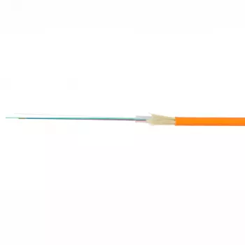 Cavo in fibra ottica micro Fiberhome 2,5 mm, 4 FO G.657A1, guaina PE, arancione, bobina da 2 km