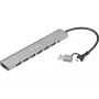 Hub USB SANDBERG 136-66 — 7 porte USB 3.0, esterno con alimentazione