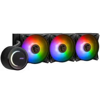 MSI MAG CORELIQUID E360 sistema di raffreddamento per computer scheda madre, processore kit raffreddamento a liquido 12 cm nero