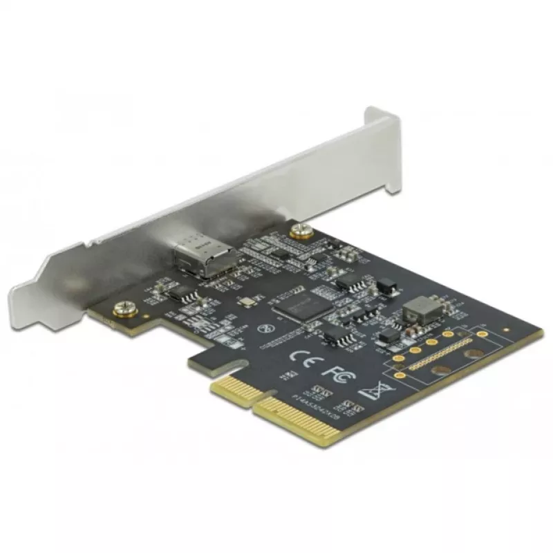 DeLOCK - adattatore USB - PCIe 3.0 x4 low-profile - USB 3.2 Gen 2x2 x 1 (89036)