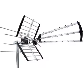 Antenna TV da esterno Maximum COMBO212 nero argento metallo 2,5 kg