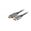 Cavo DisplayPort(M)-HDMI(M) 1 m 4K nero e argento