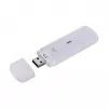 Modem USB mobile ZTE MF833N, formato USB portatile, 4G LTE-FDD/TDD fino a 150 Mbit/s, supporto HSUPA/2G, slot microSD, bianco