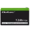 Qoltec 53062 batteria AGM | 12V | 7,2 Ah | max 108A