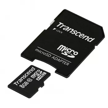 Transcend Premium - scheda di memoria flash (adattatore microSDHC/SD incluso)