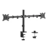 Supporto da tavolo Maclean per 2 monitor, VESA 75x75 e 100x100, 17-32, 2x 9kg, MC-754N